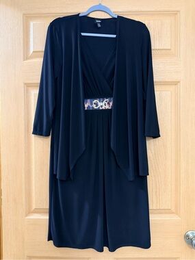 SL Fashions Black Dress or Skirt Panel